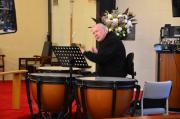 Tony on the timpani